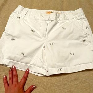 J. Crew Elephant critter shorts. Worn only once, perfect for summer!